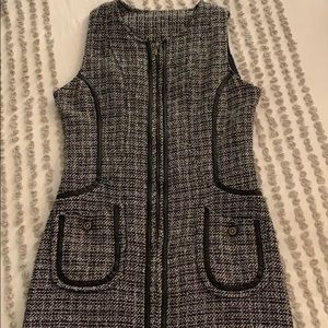 Vintage tweed dress Chanel hardware
